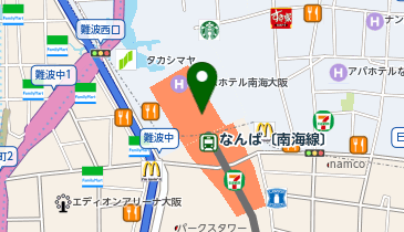 道頓堀クラフトビア醸造所 なんばCITY店の地図画像