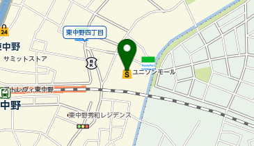 カワイ音楽教室 ユニゾンモール東中野の地図画像