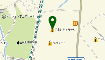 黄金焼き本舗 宇土シティモール店の地図画像