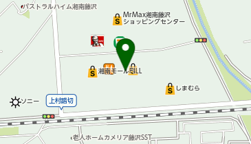かながわ信用金庫 湘南モールFILL店の地図画像