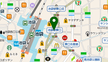 J・マーケット 池袋ショッピングパーク店の地図画像