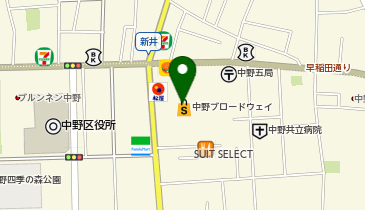 まんだらけ 本店の地図画像