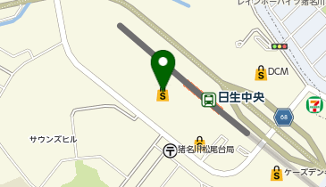 ふぁみぐりあ 阪急OASIS 日生中央店の地図画像