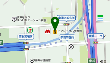 かながわ信用金庫 ビアレ横浜本館店の地図画像