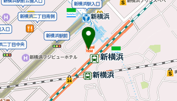 熟成牛ステーキバル Gottie&rsquo;s BEEF(ゴッチーズビーフ) キュービックプラザ新横浜店の地図画像