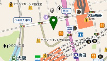 ABC-MART GRAND STAGE リンクス梅田店の地図画像