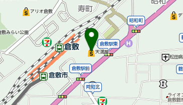 占いのアリーナの地図画像