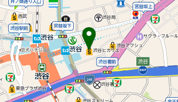 ウォッチ&ジュエリーメンテナンス 渋谷ヒカリエ店の地図画像