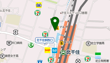 イーボル 北千住マルイ店の地図画像