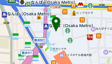 move なんばマルイ店の地図画像