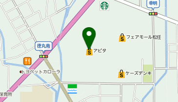 はくさん信金 アピタ松任店の地図画像