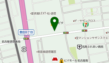 てんてん食堂 アピタ名古屋南店の地図画像