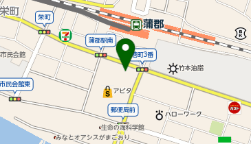 風まつり アピタ蒲郡店の地図画像
