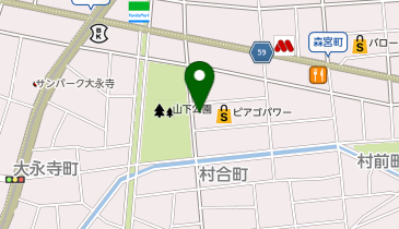 ヤマホウピアゴ西城店宝くじ売場 ピアゴパワー西城店の地図画像