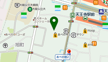 A|X ARMANI EXCHANGE あべのキューズモール店の地図画像