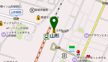 荒井工房 エスパル山形店の地図画像