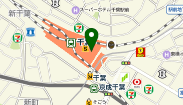 プラザ ペリエ千葉店の地図画像