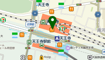 ハウス オブ ローゼ 天王寺ミオ(本館)の地図画像