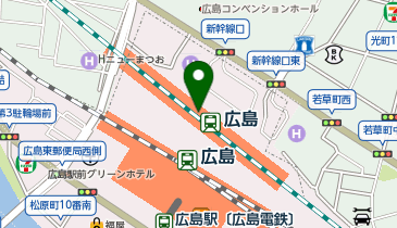 八天堂 ekie広島駅ビル店の地図画像