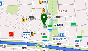 伊神切手社 パルコ東館の地図画像