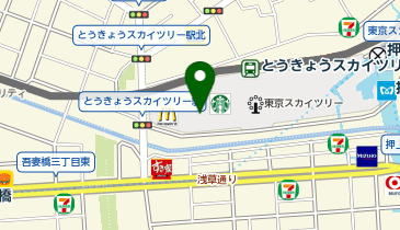 鳥麻 東京ソラマチ店の地図画像