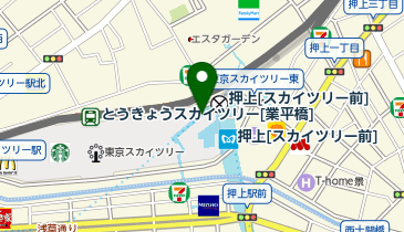 回転寿し トリトン 東京ソラマチ店の地図画像