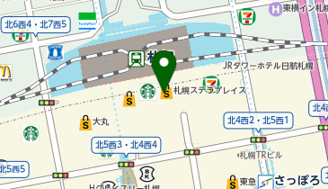 アダム エ ロペ ワイルド ライフ テーラー 札幌ステラプレイス店の地図画像