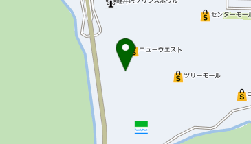 帽子屋フレイヴァ 軽井沢プリンスショッピングプラザ店の地図画像