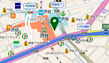 coneri 渋谷スクランブルスクエア店の地図画像