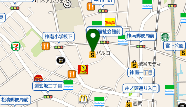 BYREDO 渋谷PARCO店の地図画像