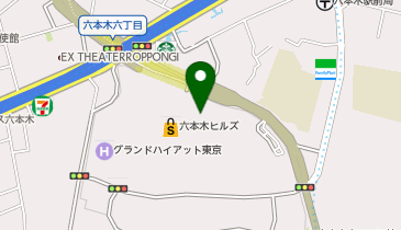 ボーネルンド 六本木ヒルズ店の地図画像