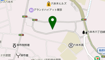 ルイ・ヴィトン 六本木ヒルズ店の地図画像