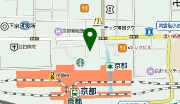 京つけもの 西利 京都ポルタ店の地図画像