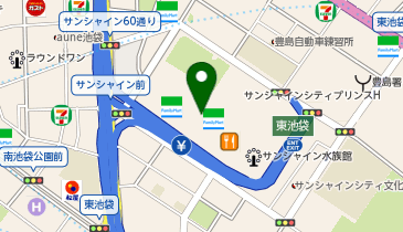 スギヤマ サンシャインシティ店の地図画像