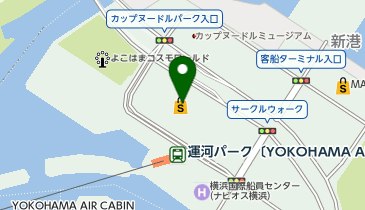 ナムコ 横浜ワールドポーターズ店の地図画像