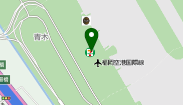 海外旅行保険自動引受機(ジェイアイ傷害火災保険(株)) 福岡空港(国際線ターミナル)の地図画像