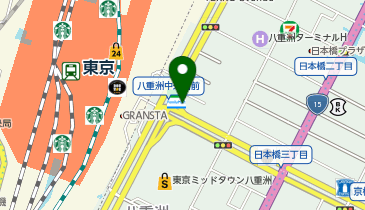 三陽食堂 八重洲地下街店の地図画像