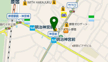 RINDO SHOP ラフォーレ原宿店の地図画像
