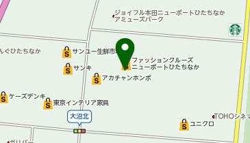 HUMPTY DUMPTY ファッションクルーズ店の地図画像