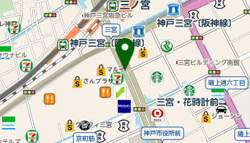 ラフィネ さんちか店の地図画像
