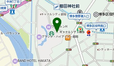 ニトリ キャナルシティ博多店の地図画像