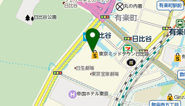 THREE(スリー) 東京ミッドタウン日比谷店の地図画像
