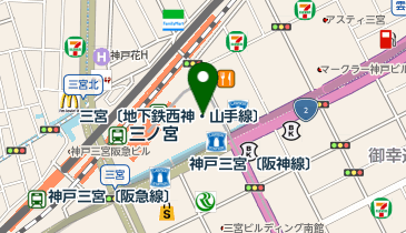 ガーミンストア ミント神戸店の地図画像