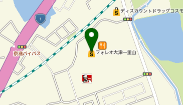 そろばん教室88くん フォレオ大津一里山店の地図画像