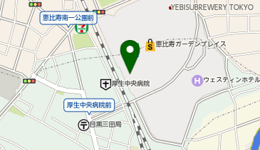 NADiff BAITEN 東京都写真美術館(恵比寿ガーデンプレイス)の地図画像