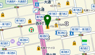 #C-pla 札幌PARCO店の地図画像