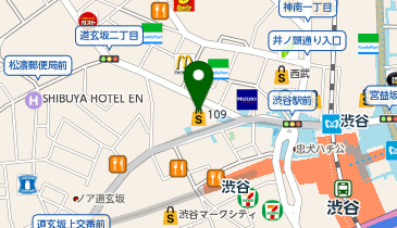 WaiKei 渋谷109店の地図画像