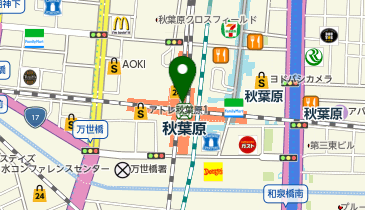 羅家 東京豚饅 エキュート秋葉原店の地図画像