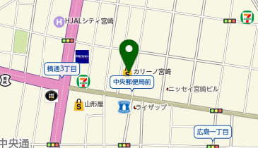 TULLY&lsquo;S COFFEE カリーノ宮崎店の地図画像