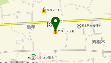 ROOM カリーノ玉名店の地図画像